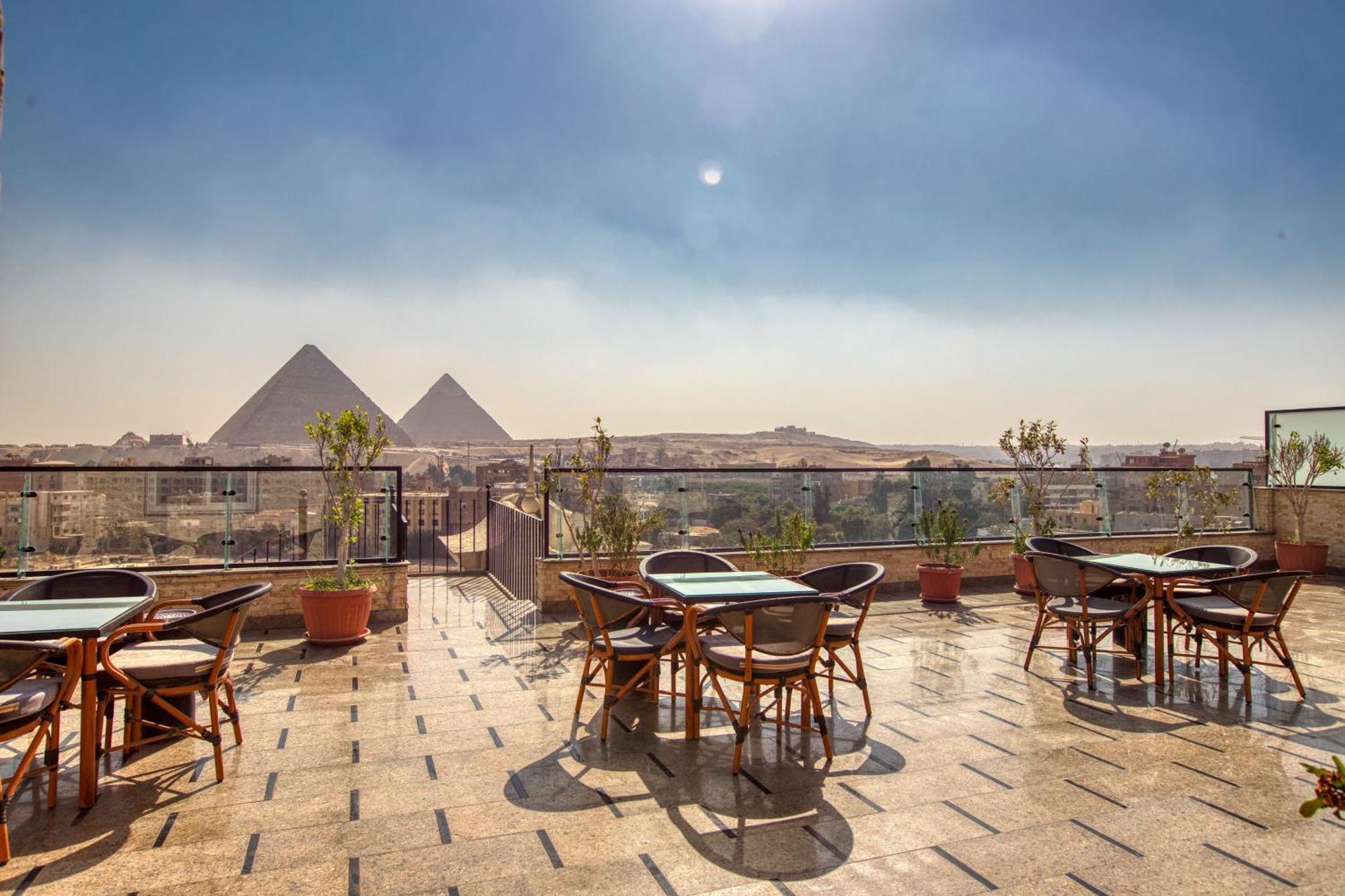 New Top Pyramids Hotel Cairo Exterior foto